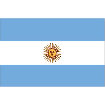 null Car Hood Flag Argentina 1 ea, $15.00/1ea