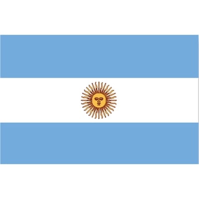 null Drapeau de la Coupe du Monde de l'Argentine sur le capot de la voiture 1 ea, 15,00 $/1ch
