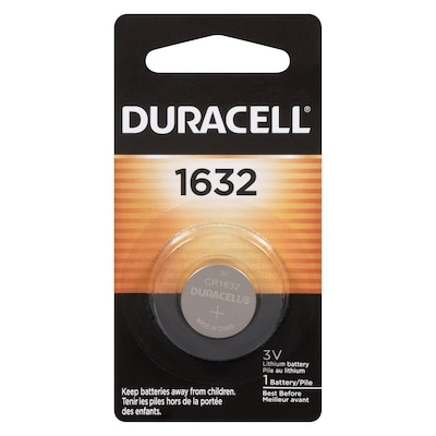 Duracell Lithium Battery Dl 1632b 1 ea, $9.00/1ea