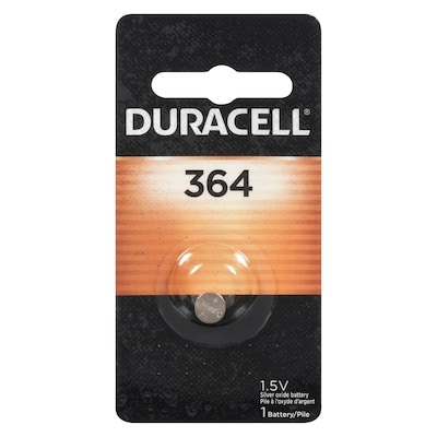 Duracell Silver Oxide Battery D364b 1 ea, $9.00/1ea