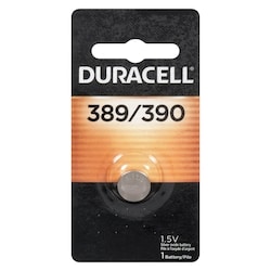 Duracell 1.5v pile à l'oxyde d'argent 389/390 1 ea, 8,00 $/1ch