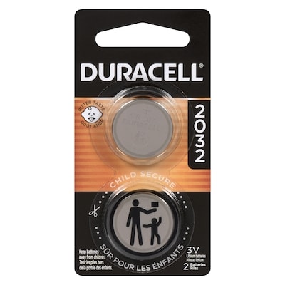 Duracell 3v Lithium Batteries Cr2032 2 ea, $7.00/1ea