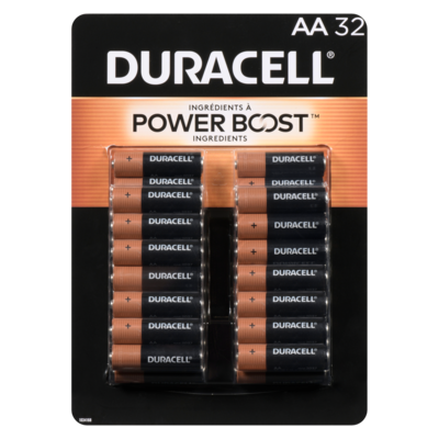 Duracell Alkaline Batteries Aa 32 32 ea, $0.88/1ea