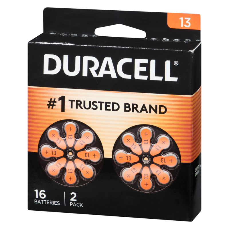 Batteries Zinc Air 1.45 V 13