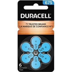 Duracell Copper&Black 675 6 ea, $2.33/1ea
