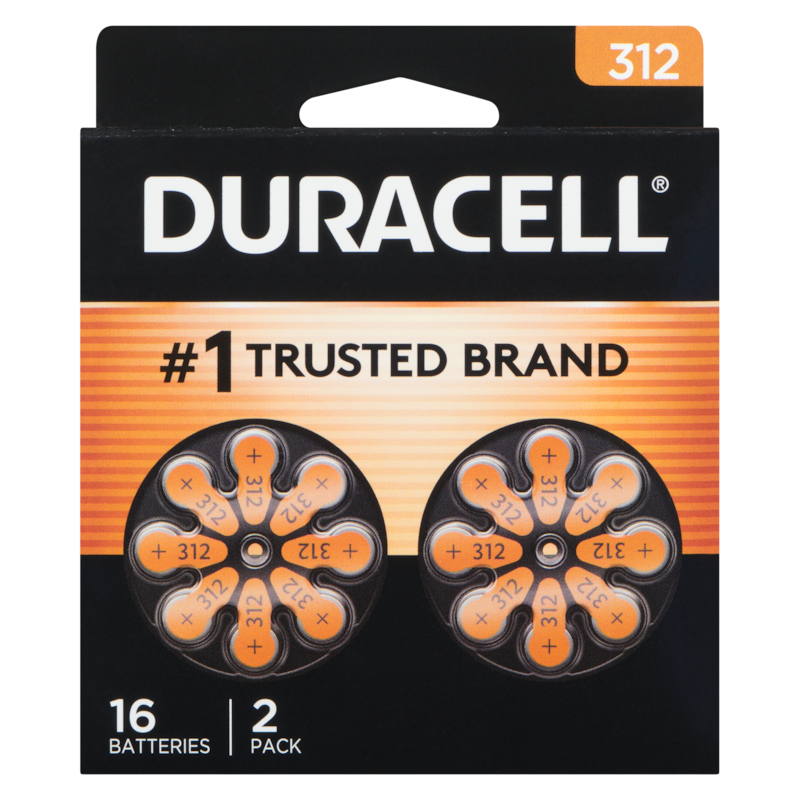 Batteries Zinc Air 1.45 V 312