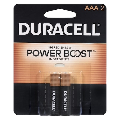 Duracell Alkaline Batteries Aaa 2 2 ea, $4.00/1ea