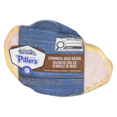 Pillers Cornmeal Back Bacon Extra Lean 375 g, $2.13/100g