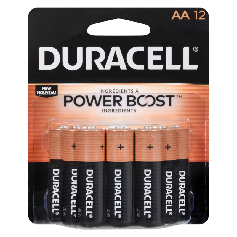 Alkaline Batteries Aa 12
