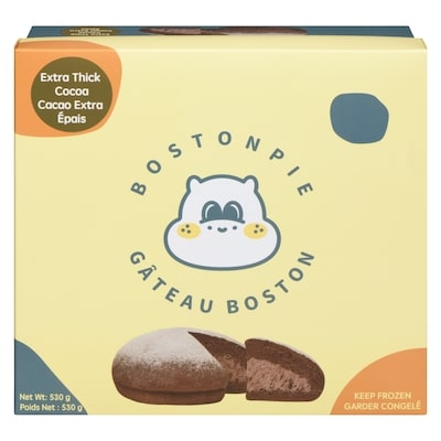 null Boston Pie Extra Thick Cocoa 530 g, $4.15/100g