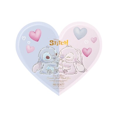 Mad Beauty Duo de Masques Tissu I Love Stitch 1 ea, 8,00 $/1ch