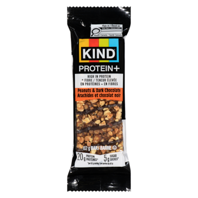 Kind Barre arachides et chocolat noir 62 g, 5,31 $/100g