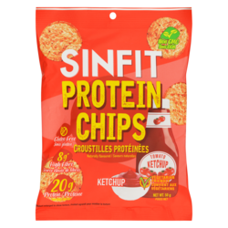 SINFIT Protein Chips, Ketchup 50 g, $8.98/100g