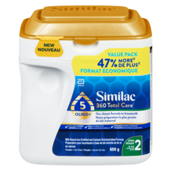 Similac 360 total care étape 2 poudre 859 g, 8,90 $/100g