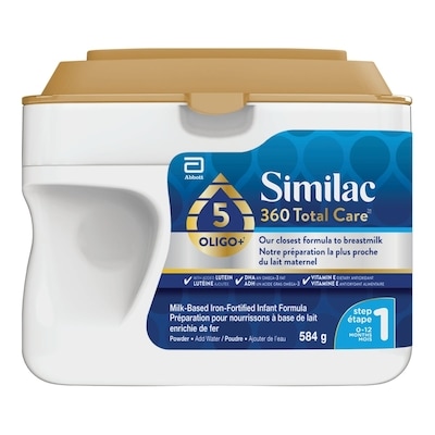 Similac 360 Total Care Step 1 584g Powder 584 g, $9.24/100g