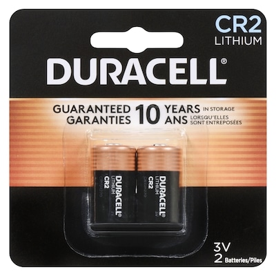 Duracell 3 Volt Photo Battery Cr2 Lithium 2 ea, $10.00/1ea