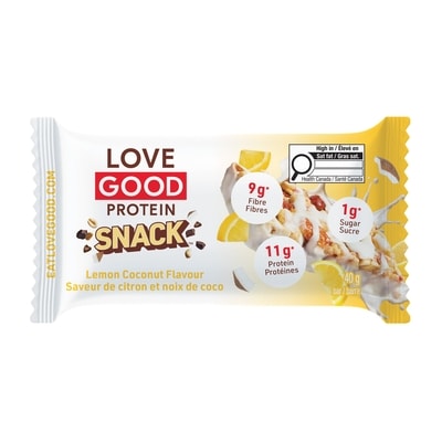 LOVE GOOD Nut Bar Lemon Coconut Flavour 40 g, $8.23/100g