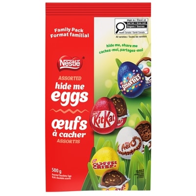 Nestlé Œufs à cacher assortis, emballés individuellement 500 g, 5,00 $/100g