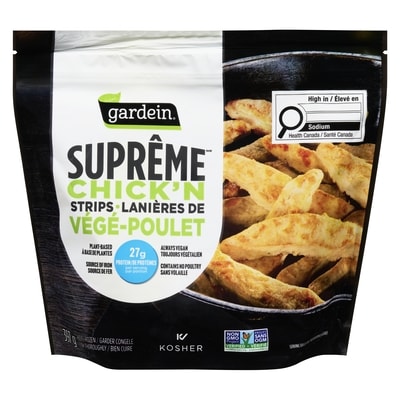 Gardein Chick'n Strips 397 g, $3.15/100g