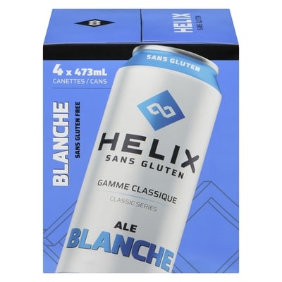 Helix Bière ale blanche (Pièce d’identité requise au moment du ramassage) 4x473.0 ml, 0,79 $/100ml