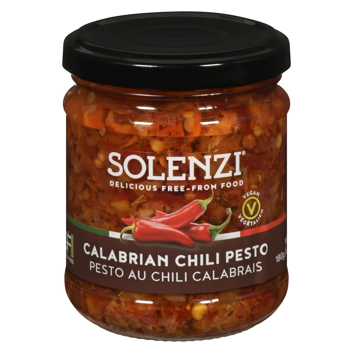 Solenzi Calabrian Chili Pesto 210 g, $4.28/100g
