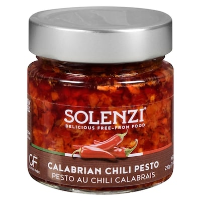 Solenzi Pesto au chili calabrais 210 g, 5,23 $/100g