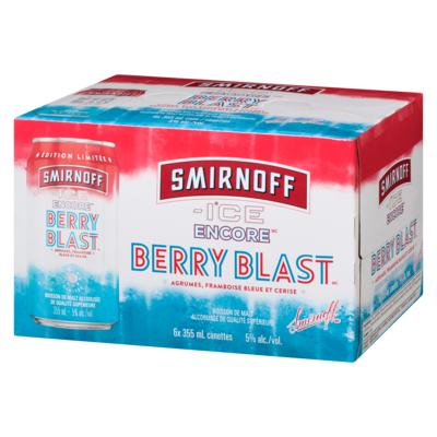 Boisson de malt alcoolisée de qualité supérieure berry blast édition limitée (Pièce d’identité requise au moment du ramassage)