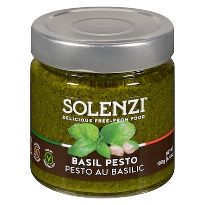 Solenzi Pesto au basilic 180 g, 5,44 $/100g