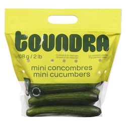null Mini concombres 907 g, 0,77 $/100g