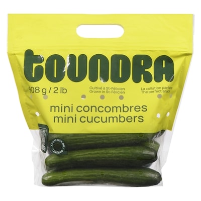 null Mini concombres 907 g, 0,77 $/100g