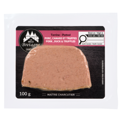 La Belle Bretagne Potted Pork, Duck & Truffles 100 g, $5.49/100g