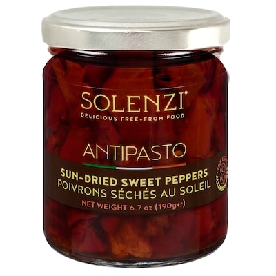 Solenzi Antipasto poivrons séchés au soleil 190 g, 7,10 $/100g