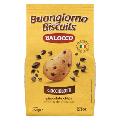 Balocco Cookies, Gocciolotti 350 g, $1.65/100g