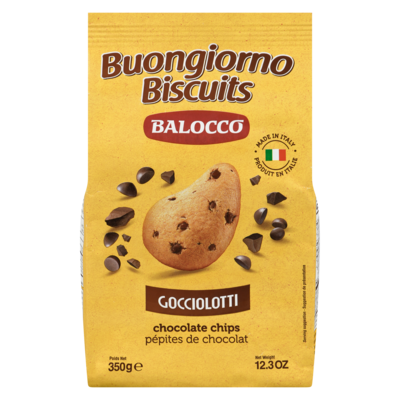 Balocco Cookies, Gocciolotti 350 g, $1.65/100g