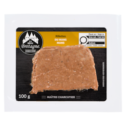 La Belle Bretagne Rillettes 100 g, 4,99 $/100g