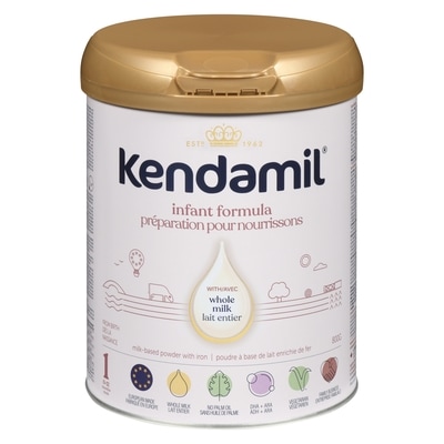 Kendamil Infant Formula 0-12 Months 800 g, $5.62/100g