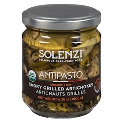 Antipasto Organic Smoky Grilled Artichokes