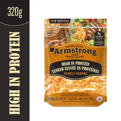 Armstrong Light Cheddar Cheese Marble 19 % M.F. 320 g, $1.55/100g