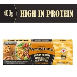 Armstrong High in Protein Marble Cheddar Cheese 400 g, $1.25/100g