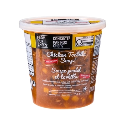 From Our Chefs Chicken Tortilla Soup 700 ml, $1.36/100ml