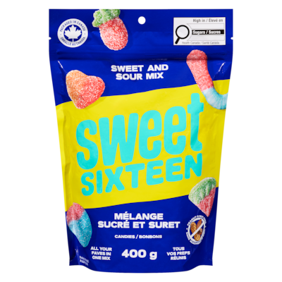 Mondoux P'tit mélange de bonbons classiques sucré et suret 400 g, 1,20 $/100g