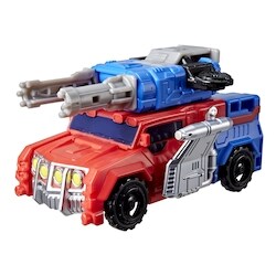 Transformers CYBERWORLD Armored Cyber Changers Optimus Prime