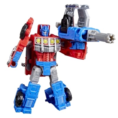 Transformers CYBERWORLD, figurine Cyber Changers Optimus Prime en armure 1 ea, 20,00 $/1ch