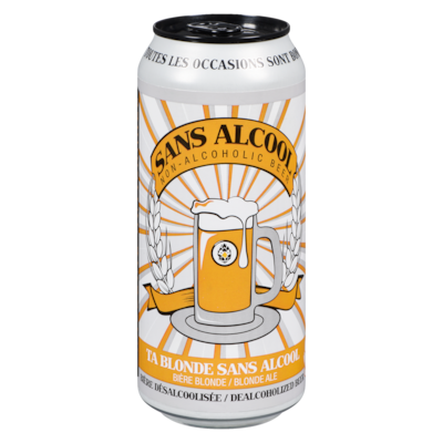 LAGABIERE Dealcoholized Beer Ta Blonde Sans Alcool Blonde Ale 473 ml, $1.01/100ml