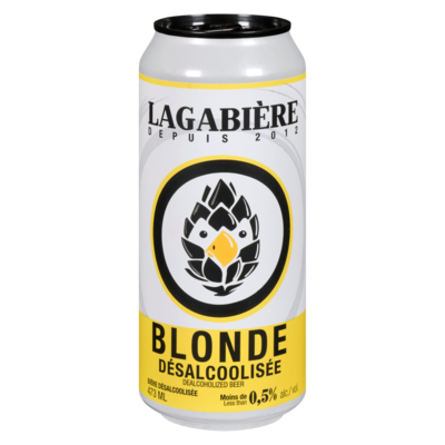 LAGABIERE Bière désalcoolisée ta blonde sans alcool bière blonde 473 ml, 0,84 $/100ml