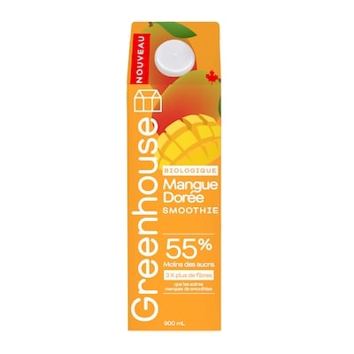 Greenhouse Mangue Dorée Smoothie 900mL 900 ml, 1,44 $/100ml
