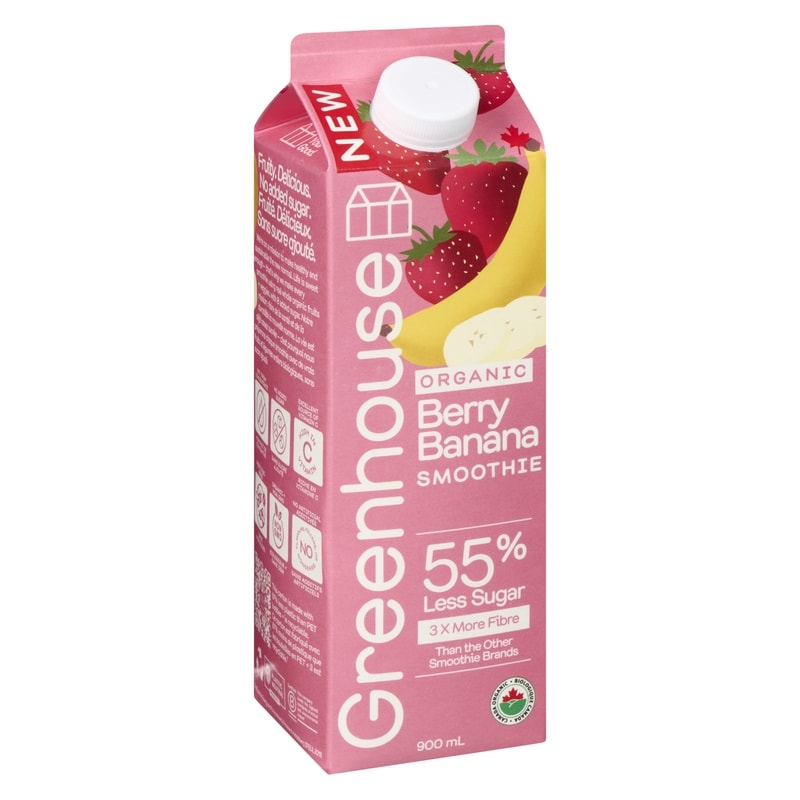 Smoothie Organic Berry Banana