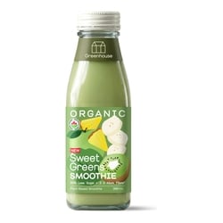 Greenhouse Sweet Greens Organic Green Smoothie, No Added Sugar 300 ml, $2.00/100ml