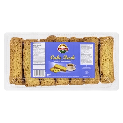 Crispy Cake Rusk 550 g, $1.09/100g