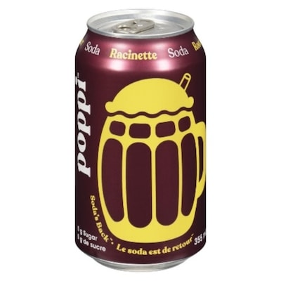 Poppi Root Beer Soda 355 ml, $0.98/100ml
